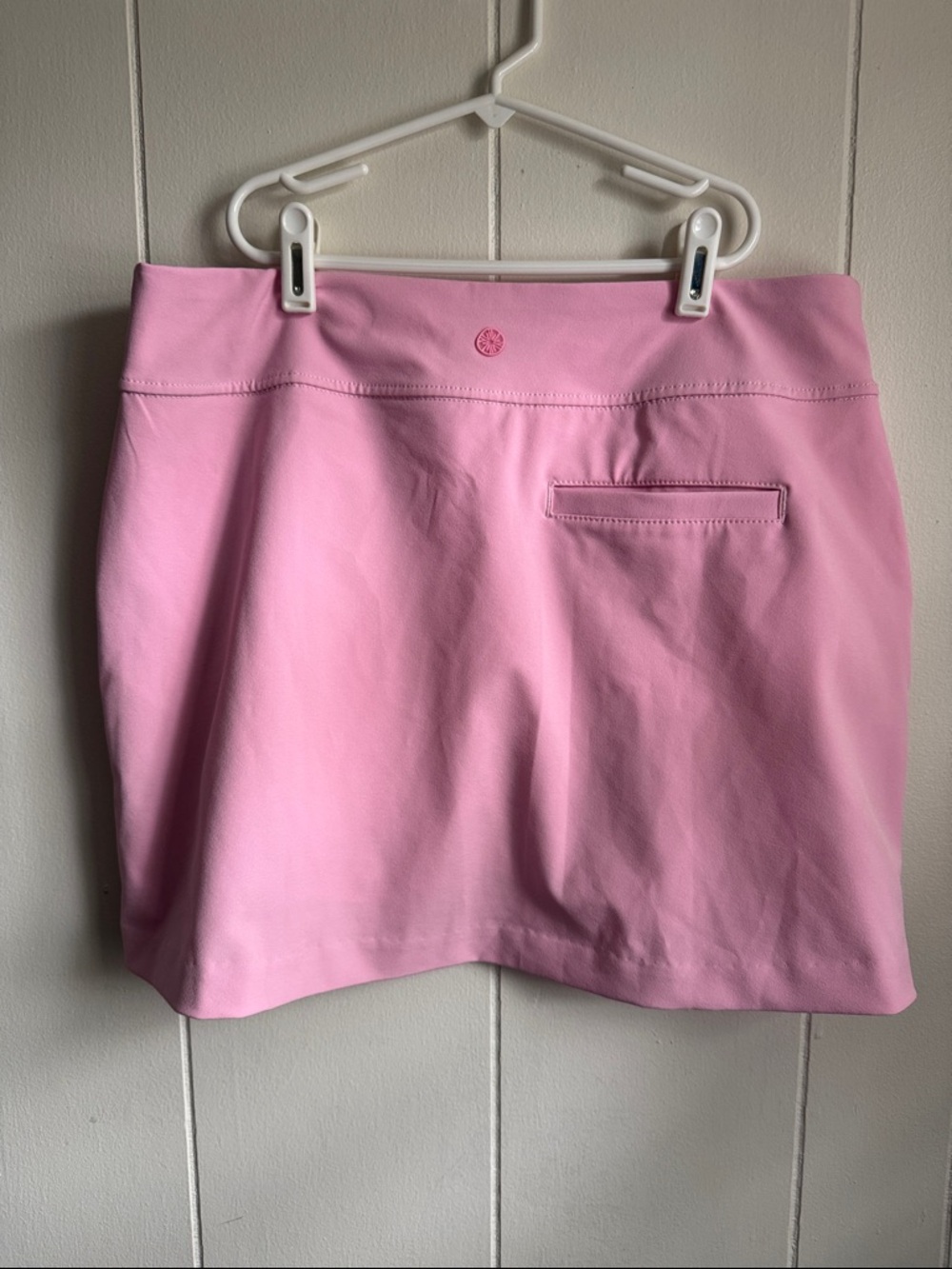 Lilly Pulitzer Luxletic Pink Mini Skort with Side Pockets Sz 10 - Picture 9 of 9